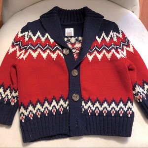 Baby boy sweater!